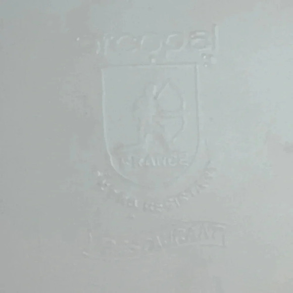 Arcopal Made in France Dinnerware Oval 10” Dinner Plates - Set of 2 - Picture 3 of 3